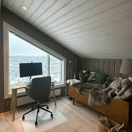 Сasa de vacaciones Newly Built At Skutuset At Golsfjellet