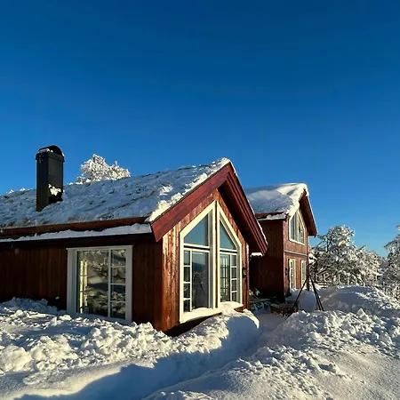 Сasa de vacaciones Newly Built At Skutuset At Golsfjellet *