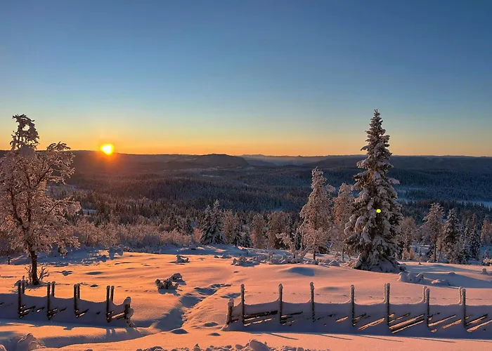 Newly Built At Skutuset At Golsfjellet 度假居