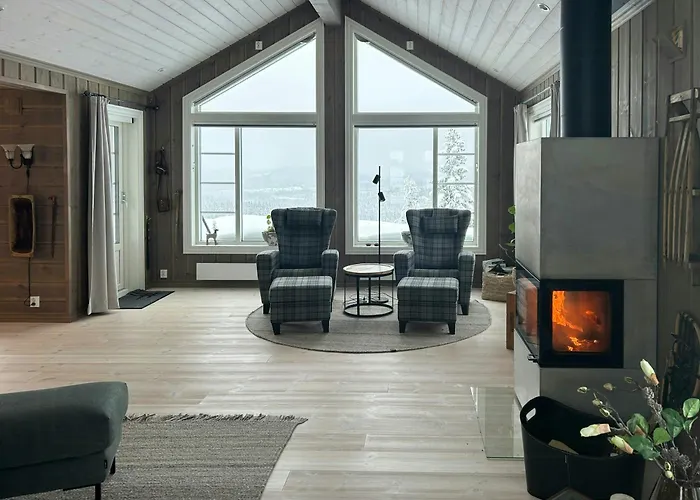 Newly Built At Skutuset At Golsfjellet * 高尔