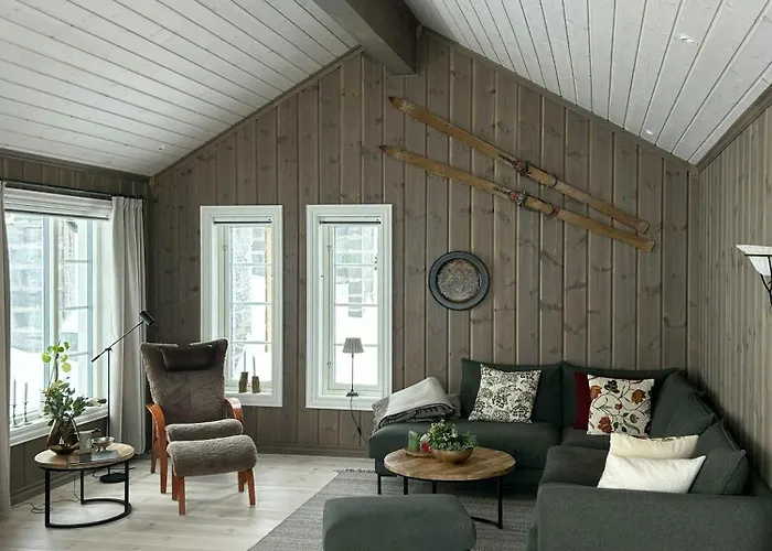 Newly Built At Skutuset At Golsfjellet Holiday home Gol
