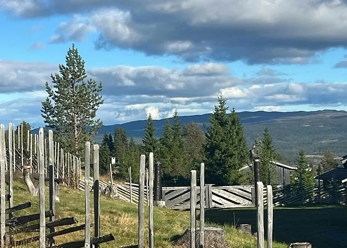 Newly Built At Skutuset At Golsfjellet 高尔
